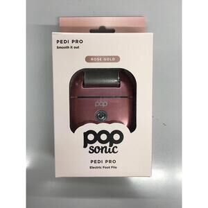 Pop sonic pedi pro electric foot file brand new in box from qvc